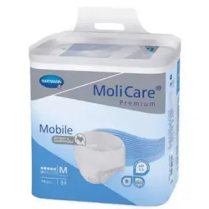MoliCare Premium Elastic 6 kvapiek M plienkové nohavičky 30 ks