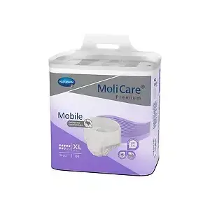 MoliCare Premium Mobile 8 kvapiek XL plienkové nohavičky 14 ks