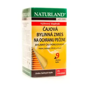 NATURLAND ČAJOVÁ ZMES NA OCHRANU PEČENE vrecúška 25 x 1,5 g 