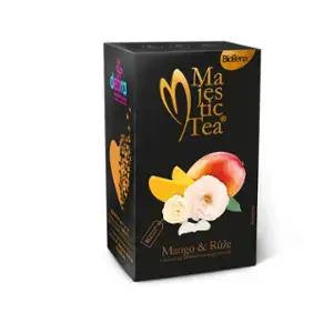 Biogena Majestic Tea Mango & Ruža ovocný čaj 20 x 2,5 g 