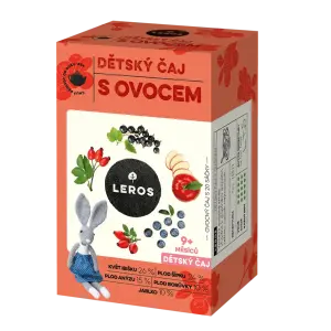 LEROS BABY DETSKÝ ČAJ S OVOCÍM vrecúška 20 x 2 g 