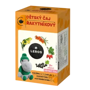 LEROS BABY DETSKÝ ČAJ RAKYTNÍKOVÝ bylinný vrecúška 20 x 2 g 