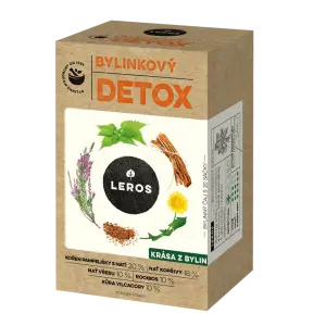 LEROS NATUR DETOX PREČISŤUJÚCI ČAJ s vilcacorou vrecúška 20 x 1,5 g 