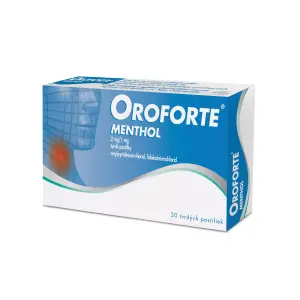OROFORTE menthol pastilky 20 ks