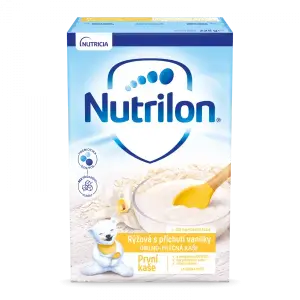Nutrilon obilno-mliečna Prvá kaša ryžová s príchuťou vanilky 225 g
