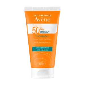AVENE CLEANANCE SPF50+ slnečná ochrana pre citlivú pleľ 50 ml