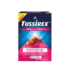 TUSSIREX pastilky proti kašľu 20 ks