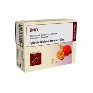 HANUS ŠÍPKY Oplodie drobné drvené sypaný čaj 100 g