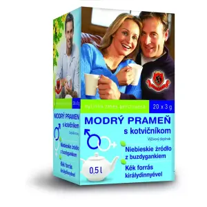 HERBEX Modrý prameň s kotvičníkom bylinná zmes 20 x 3 g