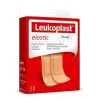 LEUKOPLAST ELASTIC náplasť na rany 2 veľkosti 20 ks