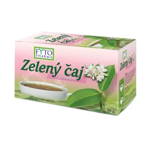 FYTO Zelený čaj s jazmínom 20 x 1,5 g 