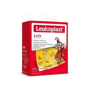 LEUKOPLAST KIDS náplasť na rany 6cm x 1m pás 1 ks