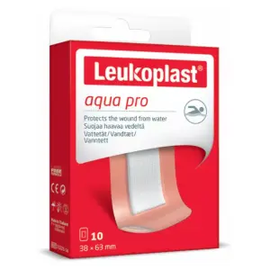 LEUKOPLAST AQUA PRO náplasť na rany vodeodolná 38 x 63 mm 10 ks