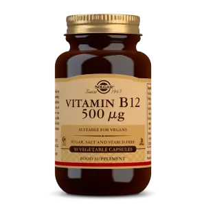 Solgar Vitamín B12 500 µg kapsuly 50 ks