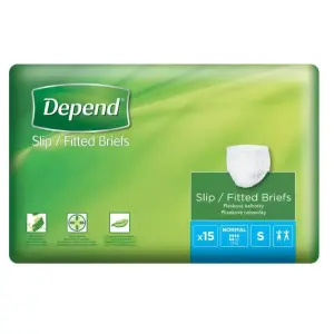 DEPEND Slip NORMAL S priedušné plienkové nohavičky 15 ks