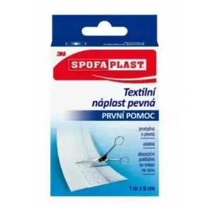 3M SPOFAPLAST č.254 Textilná náplasť pevná rýchloobväz 6 cm x 1 m pás 1 ks