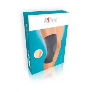 MAXIS S line Kompresný návlek na koleno veľkosť 6 šedá 1 ks