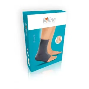 MAXIS S line Kompresný návlek na členok veľkosť 3 šedá 1 ks