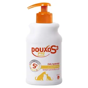 DOUXO S3 PYO Shampoo šampón pre mačky a psy 200 ml