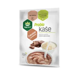 Topnatur Probio KAŠA Čokoláda s proteínom instantná ryžová kaša 60 g
