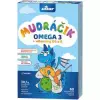 VITAR MUDráčik OMEGA 3 + vitamíny D3 a E žuvacie kapsule s príchuťou tutti-frutti 60 ks