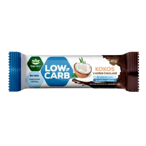 topnatur LOW CARB Tyčinka Kokos v horkej čokoláde 40 g