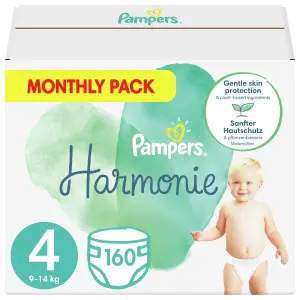 PAMPERS Harmonie MSB S4 (9-14kg) 160 ks