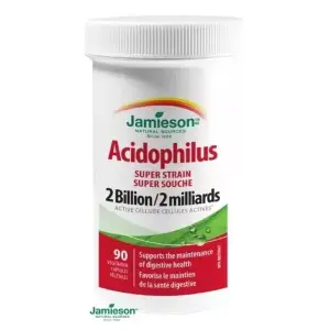 JAMIESON SUPER STRAIN ACIDOPHILUS 10 kmeňov kapsuly 90 ks