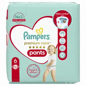 PAMPERS Premium Pants VP S6 (15+kg) 31 ks 
