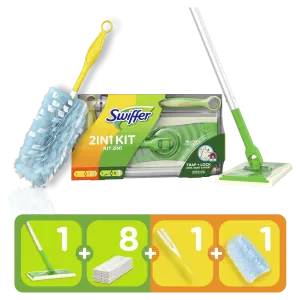 Swiffer DRY 8 ks DRY NN + Duster starter kit 1 ks NN