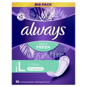 Always Intimky Long Vložky 52 ks