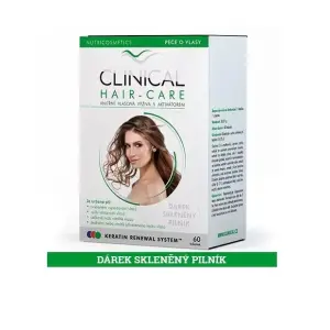 CLINICAL HAIR-CARE kapsuly 60 ks + darček Sklenený pilník