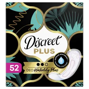 Discreet Intimky Water Lilly Plus Vložky 52 ks