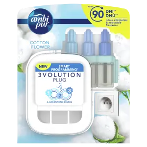 Ambi Pur 3 Volution Cotton Flower strojček 20 ml
