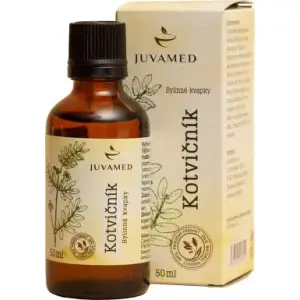 JUVAMED Kotvičník bylinné kvapky 50 ml