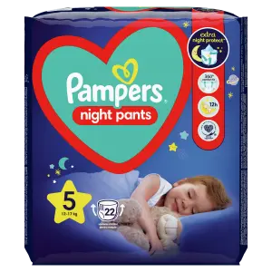 PAMPERS Night Pants S5 (12-17kg) 22 ks 