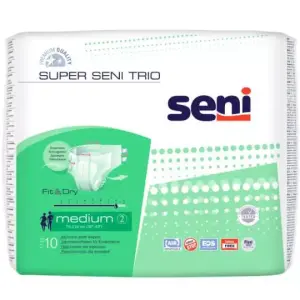 Seni SUPER TRIO Medium plienkové nohavičky 10 ks
