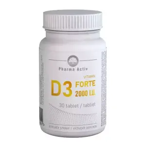 Pharma Activ Vitamin D3 FORTE 2000 I.U. tablety 30 ks