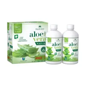 Pharma Activ AloeVeraLife NATURA šťava z aloe 99,5% 2 x 1000 ml