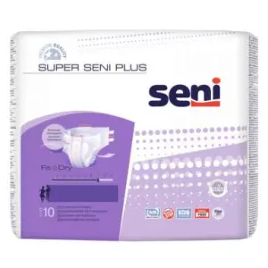 Seni SUPER PLUS AIR XXL plienkové nohavičky (obvod 160 - 210 cm) 10 ks