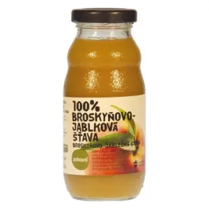 zdravo 100% BROSKYŇOVO-JABLKOVÁ ŠŤAVA 200 ml