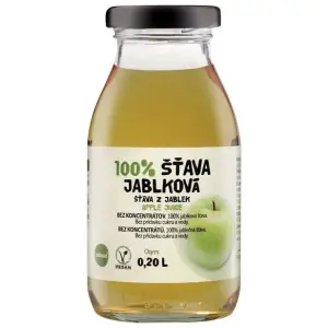 zdravo 100% JABLKOVÁ ŠŤAVA 200 ml