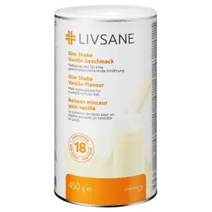 LIVSANE Diétny výživový koktejl Vanilka slim shake 450 g