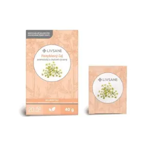 LIVSANE Feniklový čaj bylinný čaj vrecúška 20 x 2 g