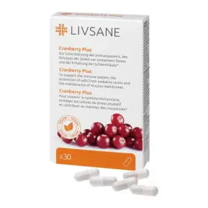 LIVSANE Brusnice Plus kapsuly 30 ks
