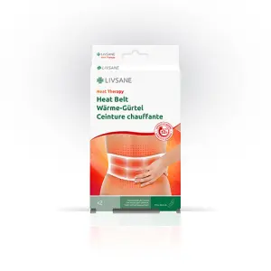 LIVSANE Heat Therapy Hrejivý pás 2 ks