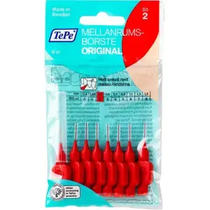 TePe medzizubná kefka 0,5 mm červená 8 ks