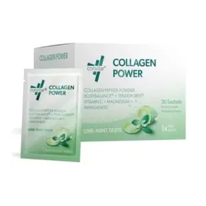 CONVITAR Collagen Power vrecúška prášok s príchuťou citrón-mäta 30 ks