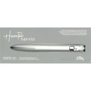 HumaPen Savvio, inzulínové pero strieborné, aplikátor inzulínu pre 3 ml náplne, 1x1 ks