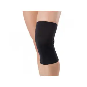 Pani Teresa Medica Bandáž kolena elastická Basis PT0307 veľkosť XL čierna 1 ks